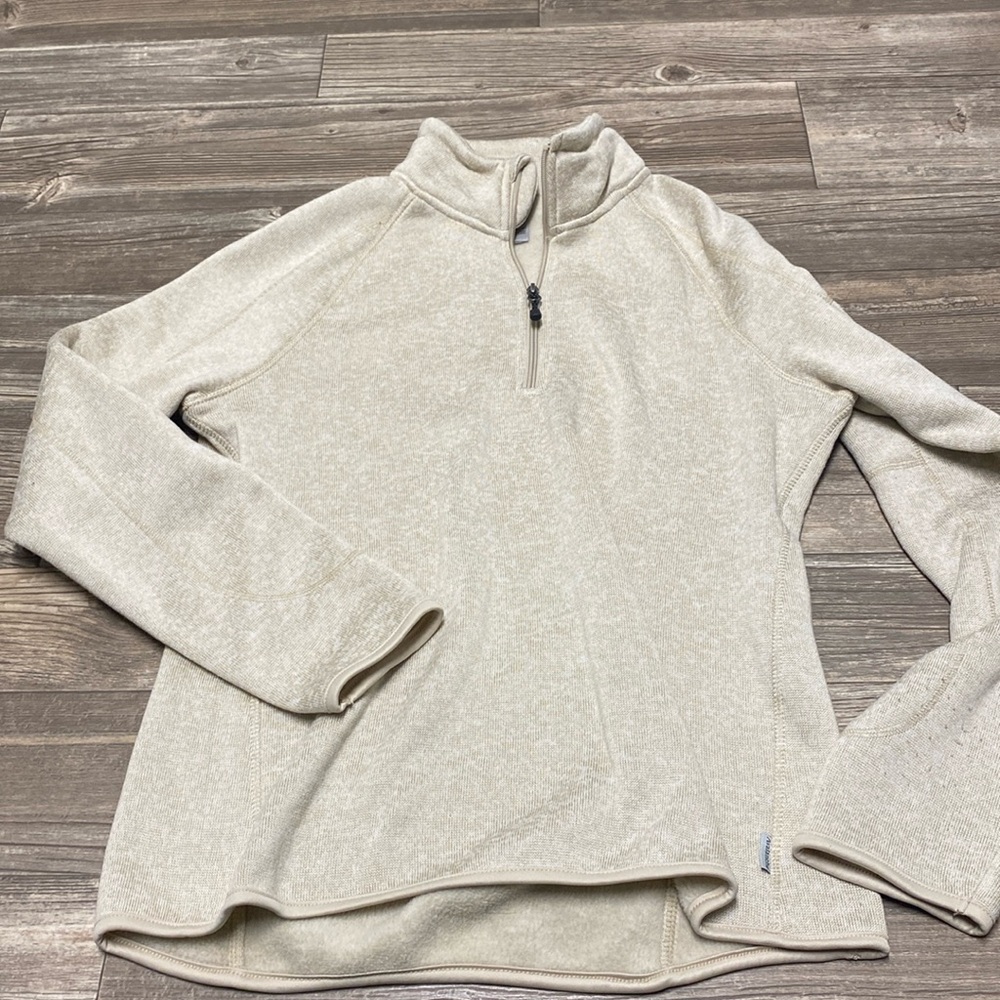 cozy quarter zip